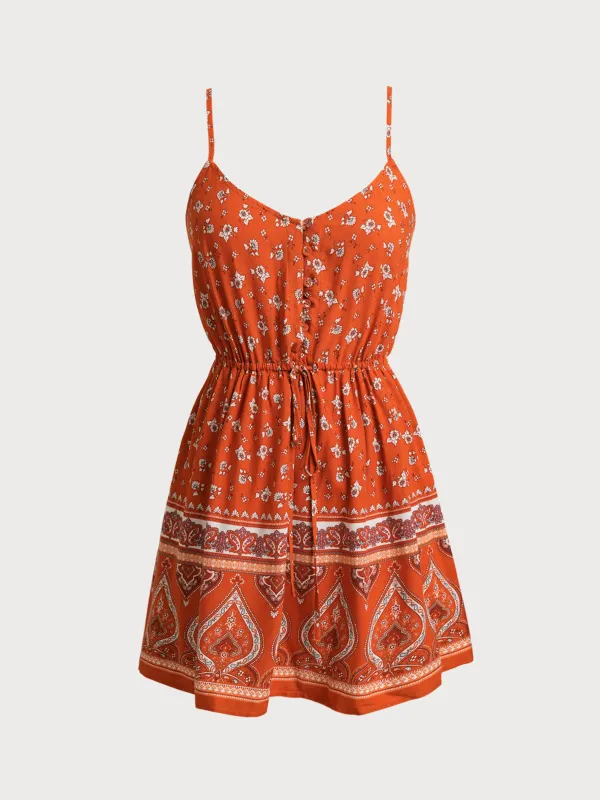 Boho Bloom Strap Beach Dress sold by BERLOOK