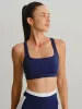 Navy Racerback Sports Bra sold by BERLOOK