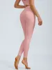 Pink V-Waist Leggings 26" sold by BERLOOK
