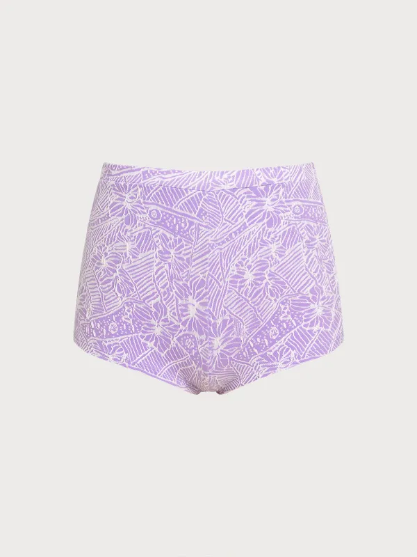 Purple Textured Surf Bottom sold by BERLOOK