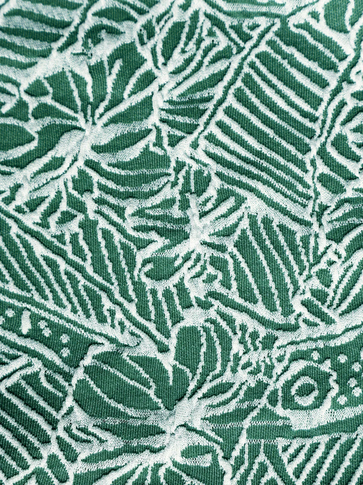 Green Textured V Neck Bikini Top sold by BERLOOK product image thumbnail 3