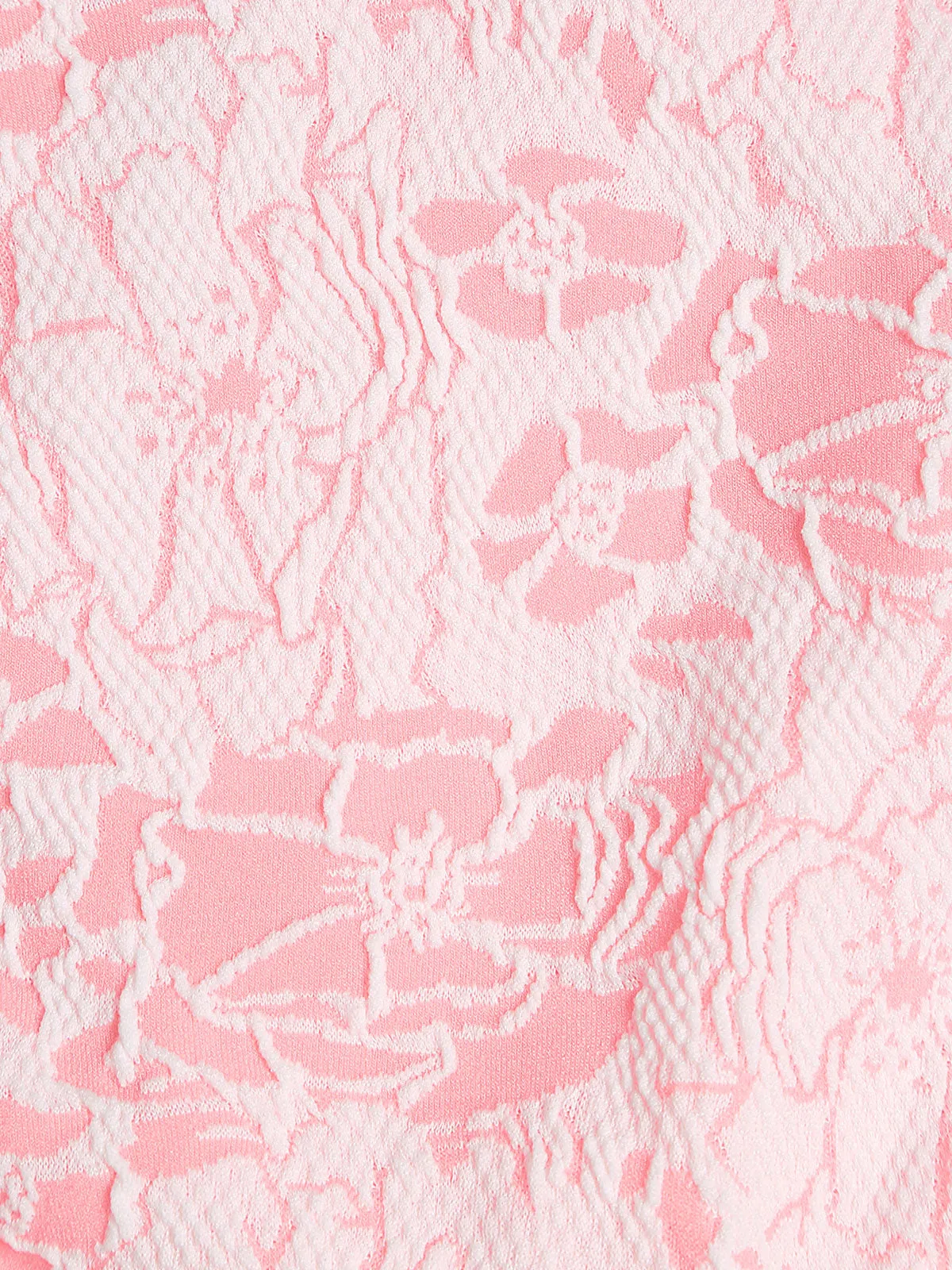 Pink Textured Scoop Bikini Top sold by BERLOOK product image thumbnail 4