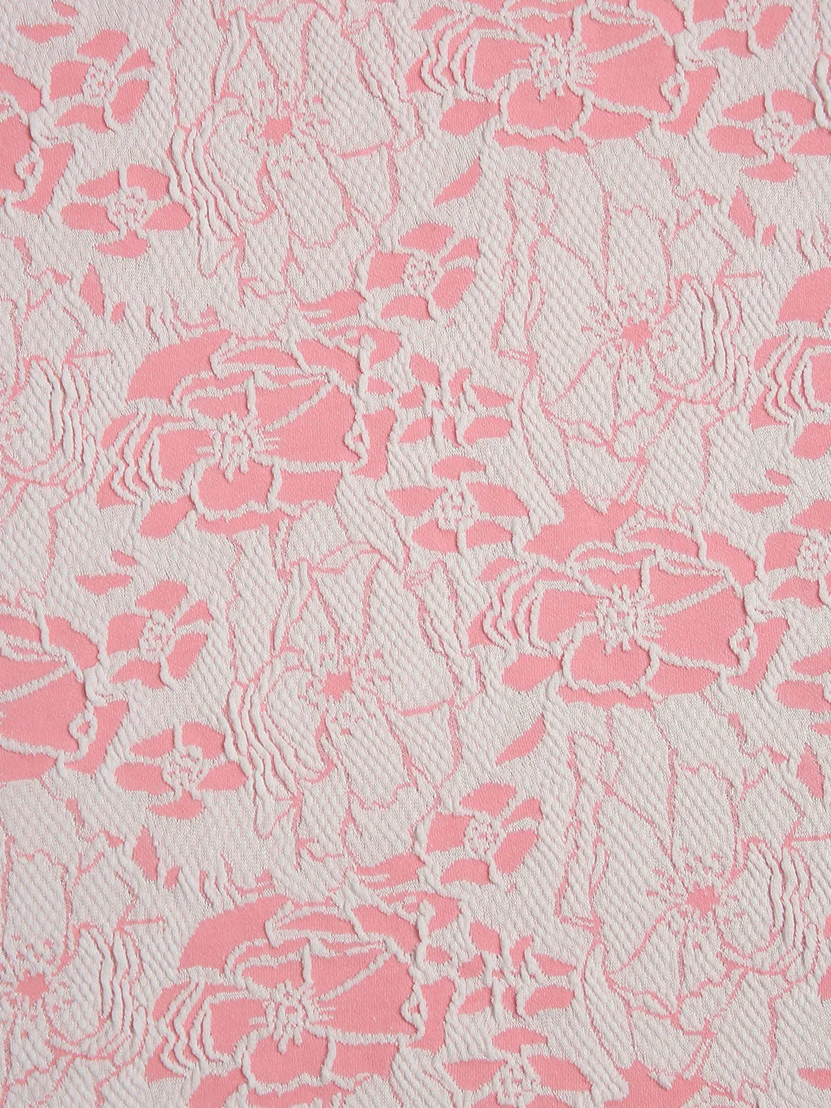 Pink Floral Textured Bikini Bottom sold by BERLOOK product image thumbnail 3