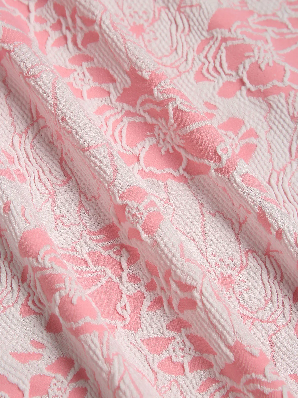 Pink Textured Cutout Bikini Bottom sold by BERLOOK product image thumbnail 4