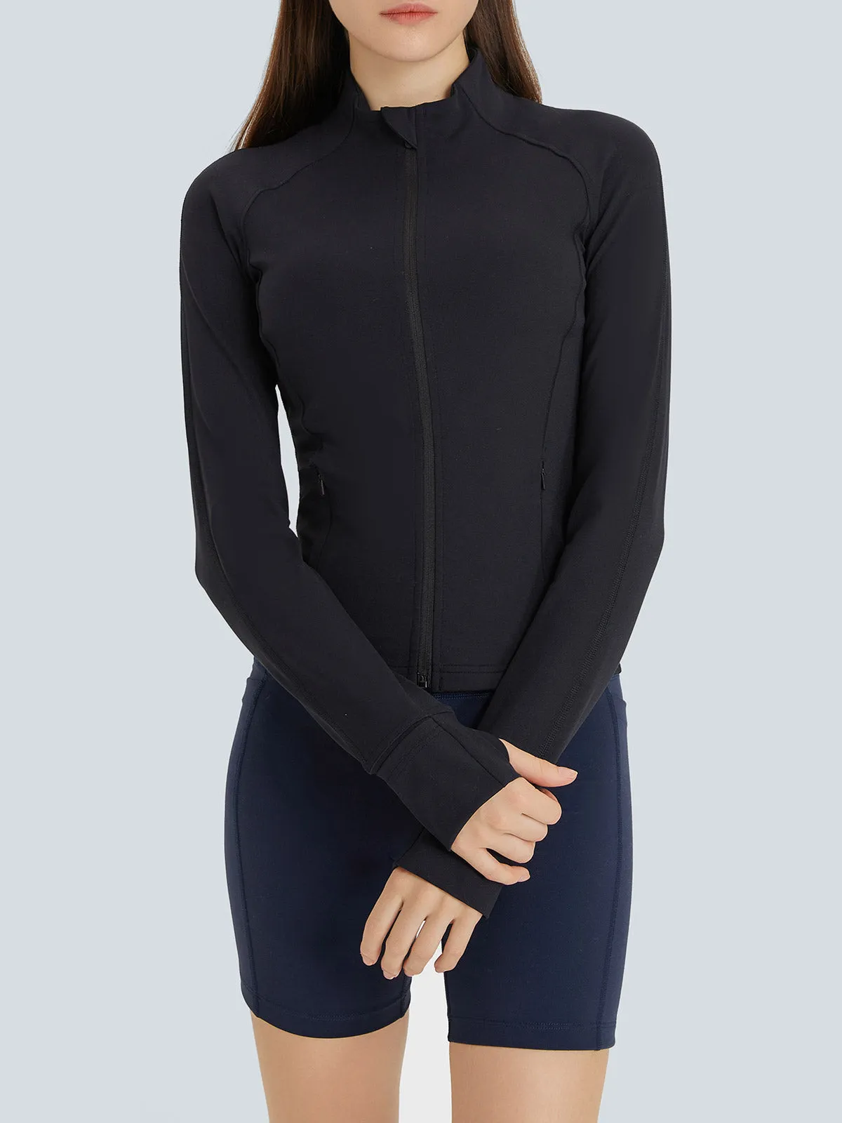 Black Pockets Sports Jacket sold by BERLOOK