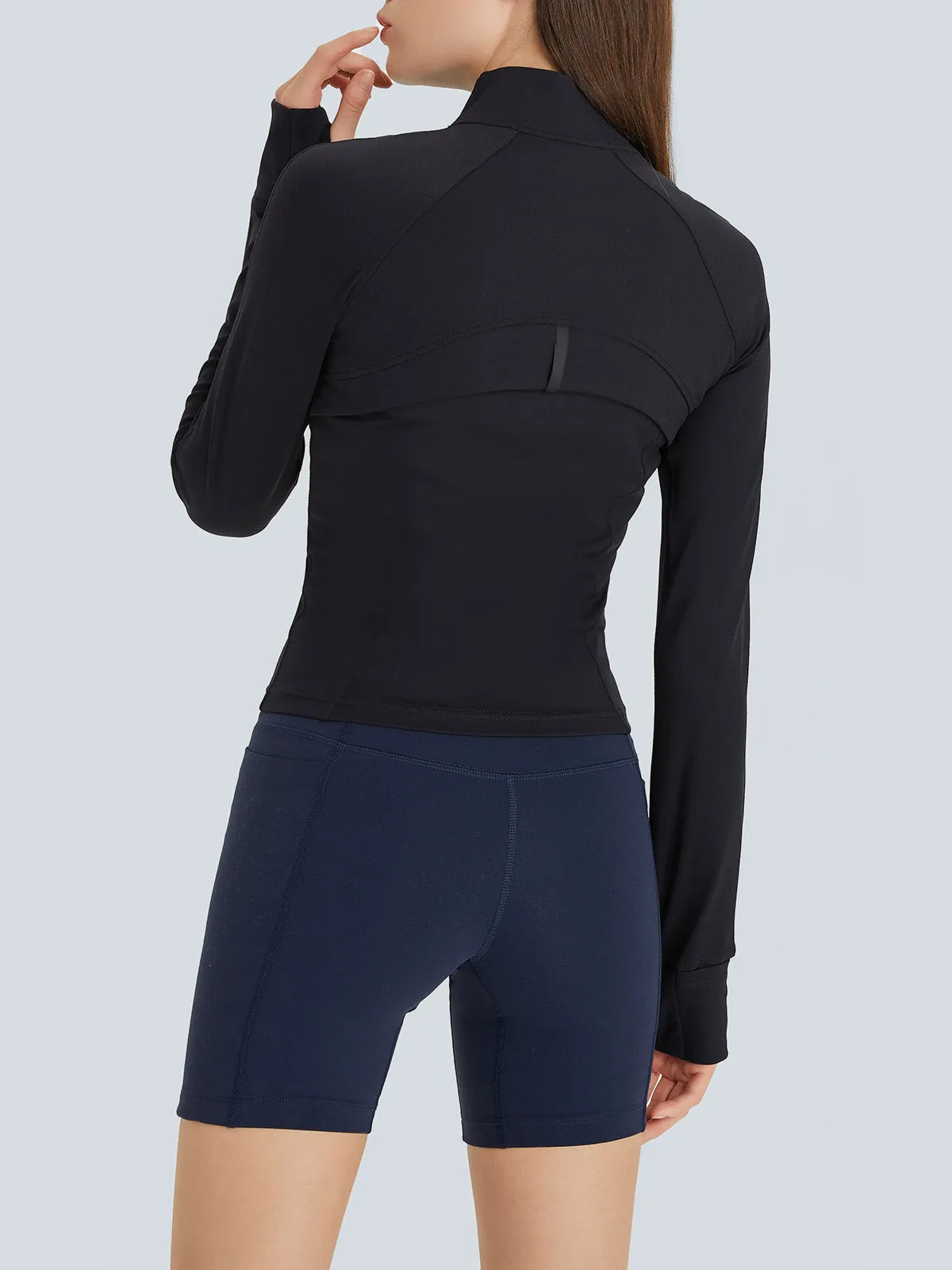 Black Pockets Sports Jacket sold by BERLOOK product image thumbnail 3