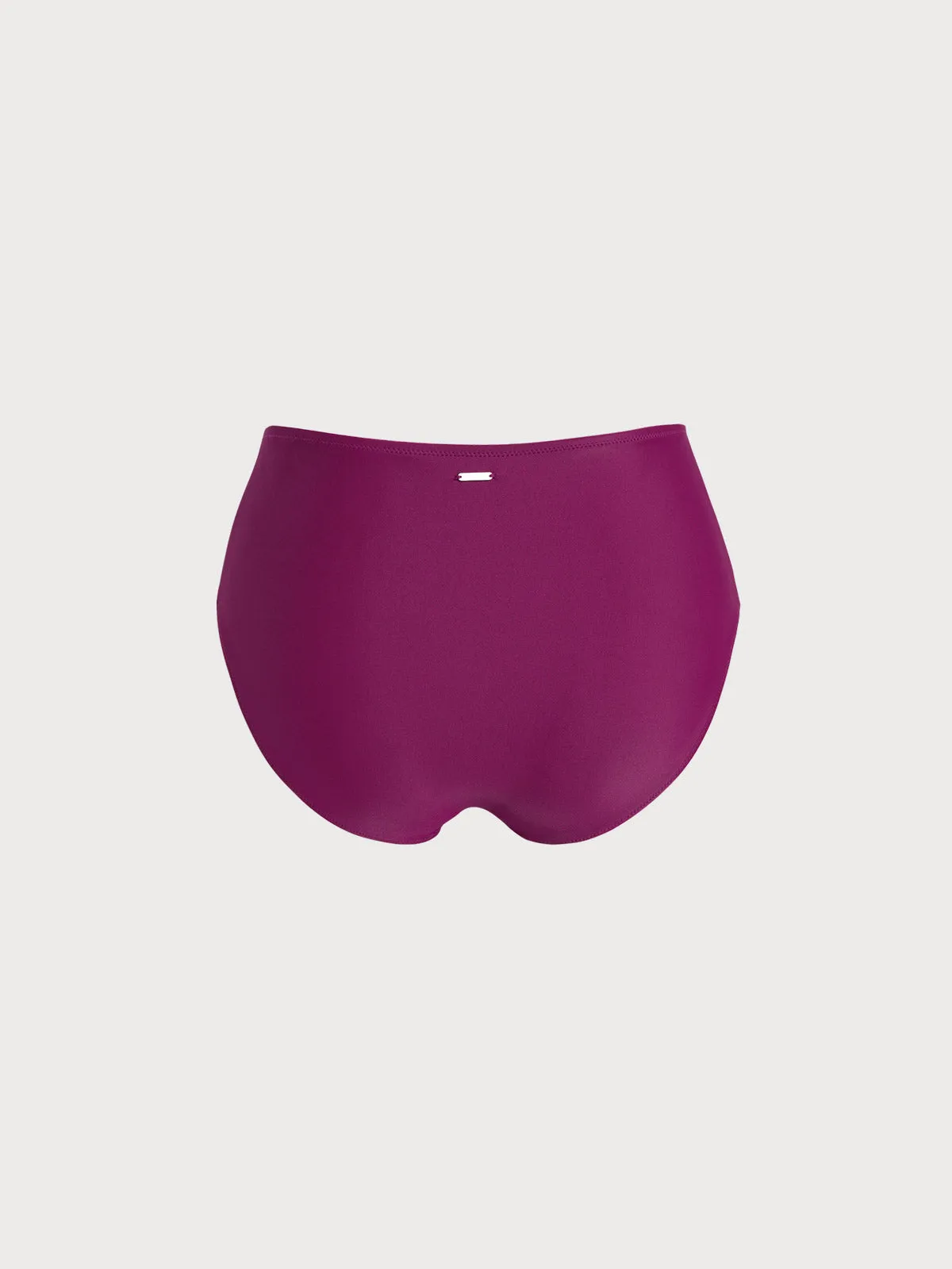 Burgundy Plus Size Tankini Bottom sold by BERLOOK product image thumbnail 2