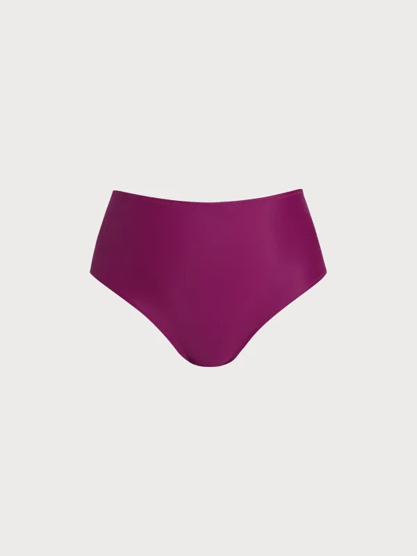 Burgundy Plus Size Tankini Bottom sold by BERLOOK