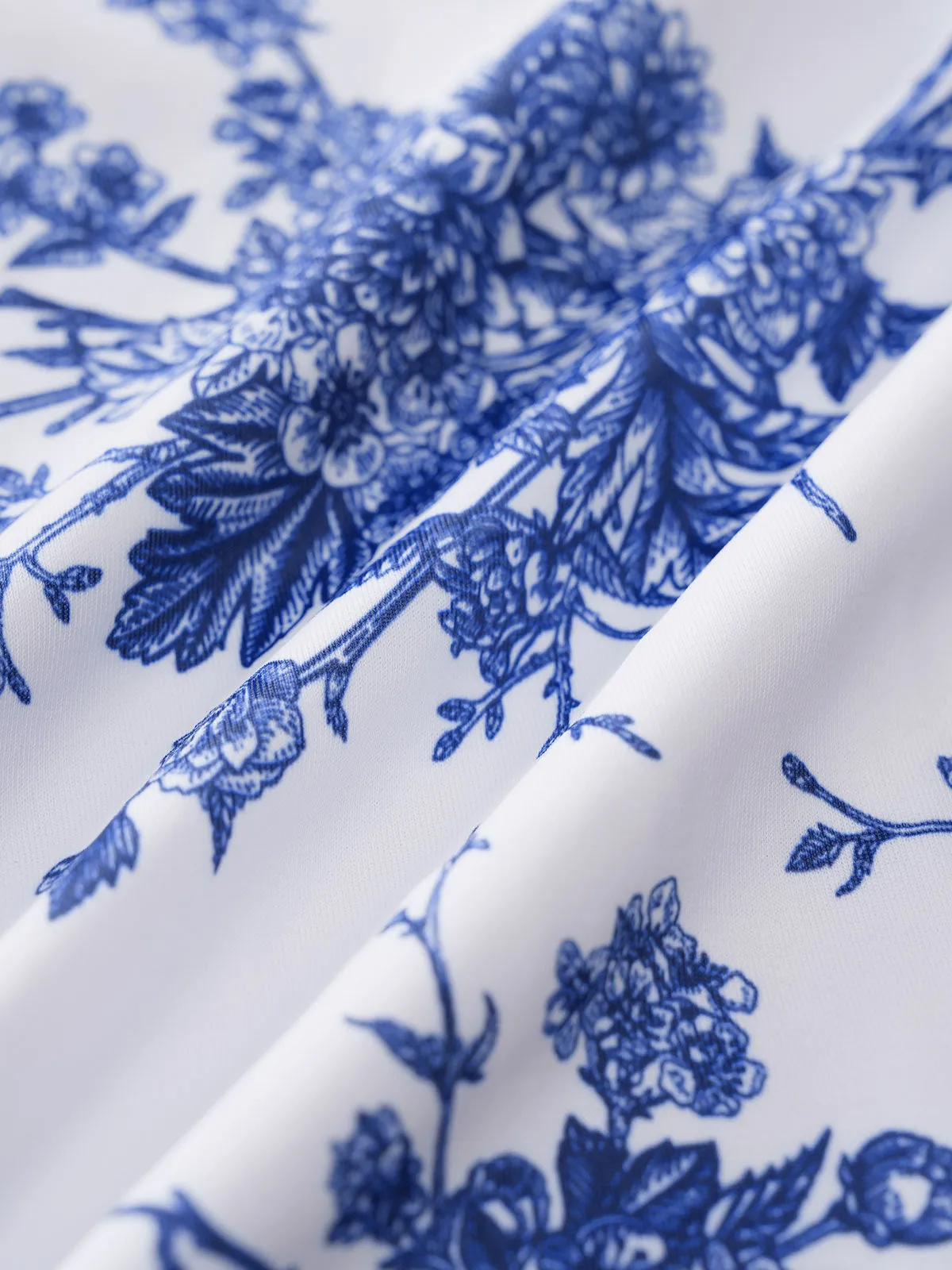 Blue Floral Full Coverage Surf Bottom sold by BERLOOK product image thumbnail 4