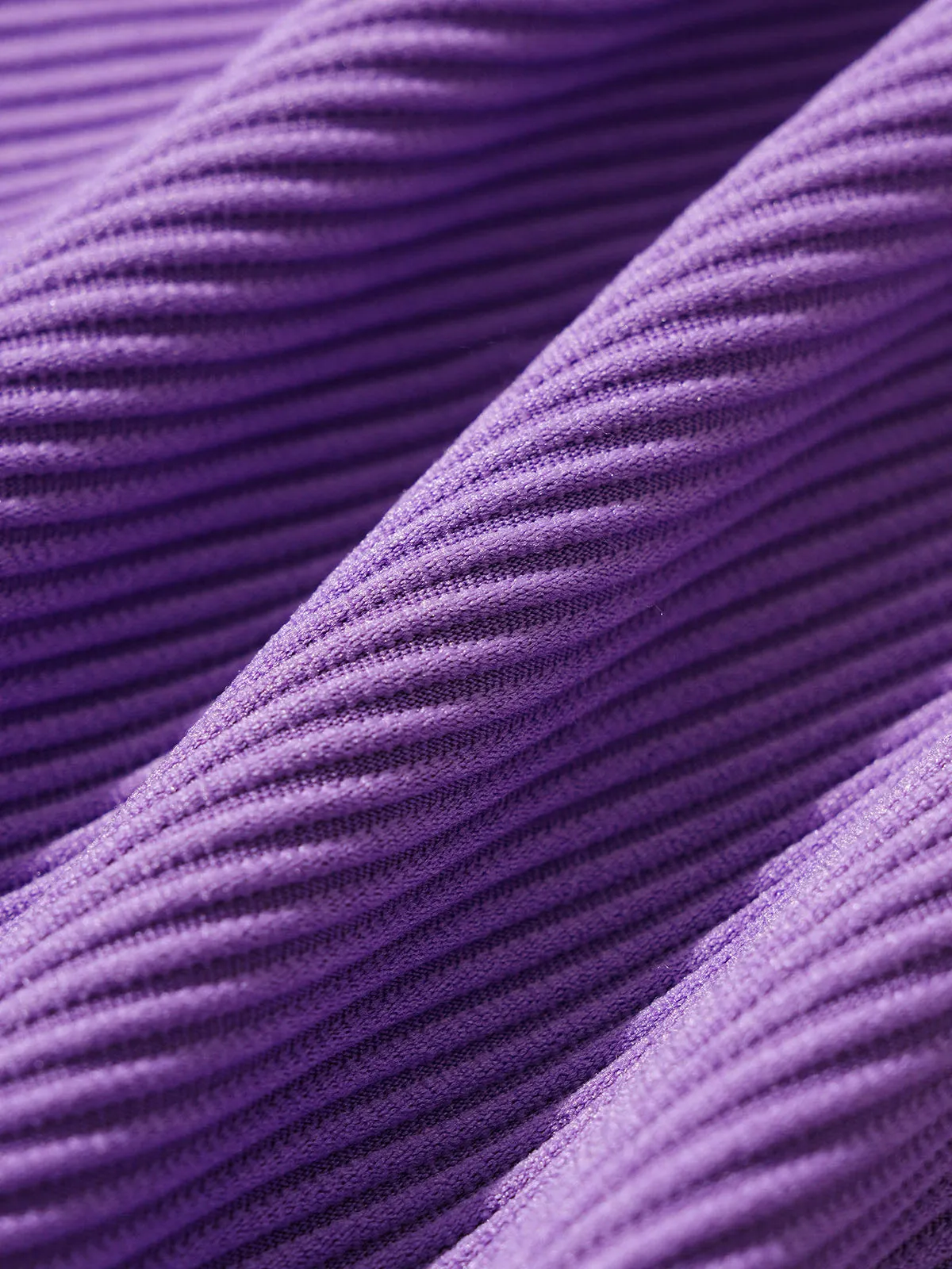 Purple Wrap Peplum Plus Size Tankini Top sold by BERLOOK product image thumbnail 4