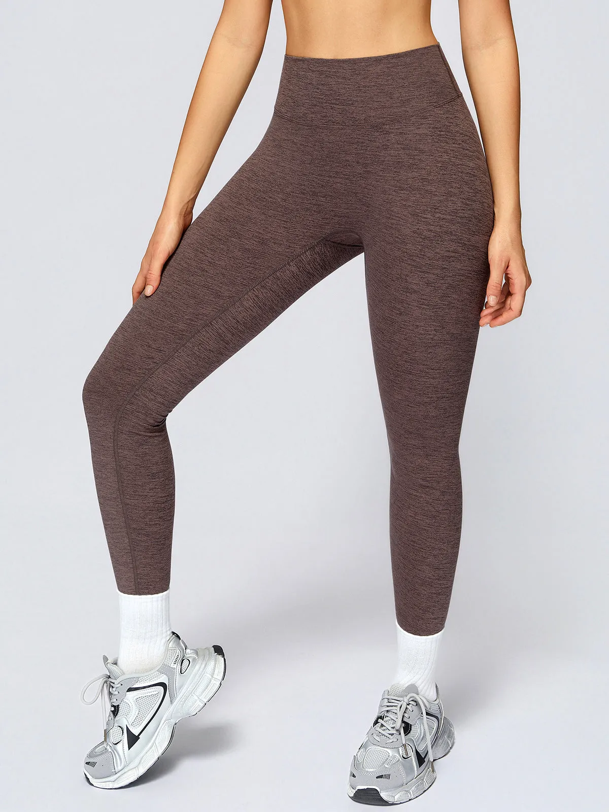 Coffee Butt Lifting High Waisted Leggings 26" sold by BERLOOK product image thumbnail 2