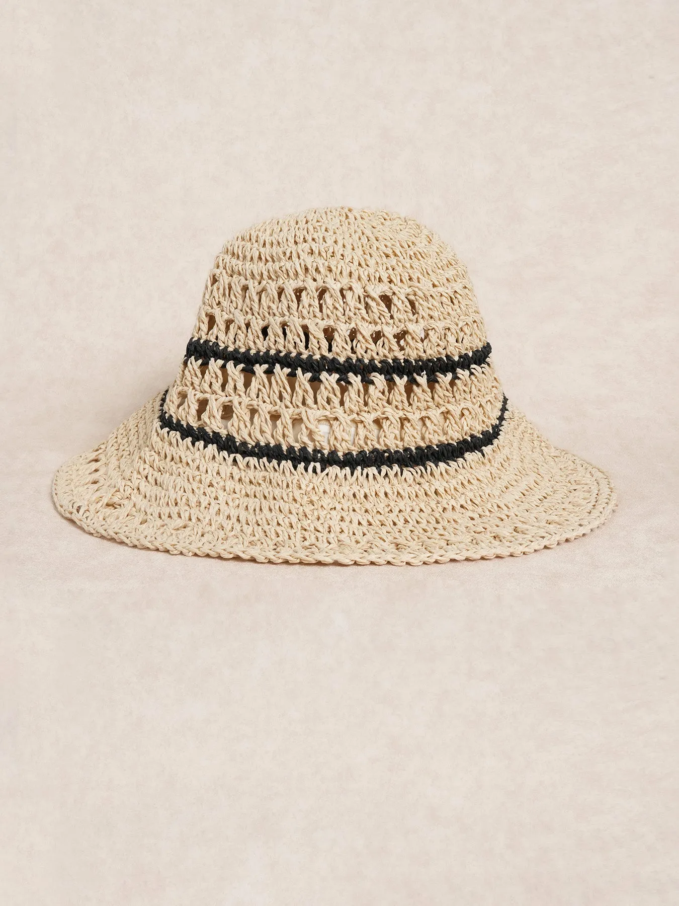 Beige Crochet Bucket Hat sold by BERLOOK product image thumbnail 2