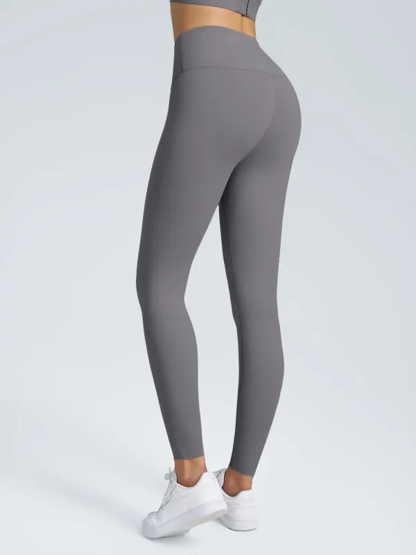 Gray High Waisted Leggings 24" sold by BERLOOK