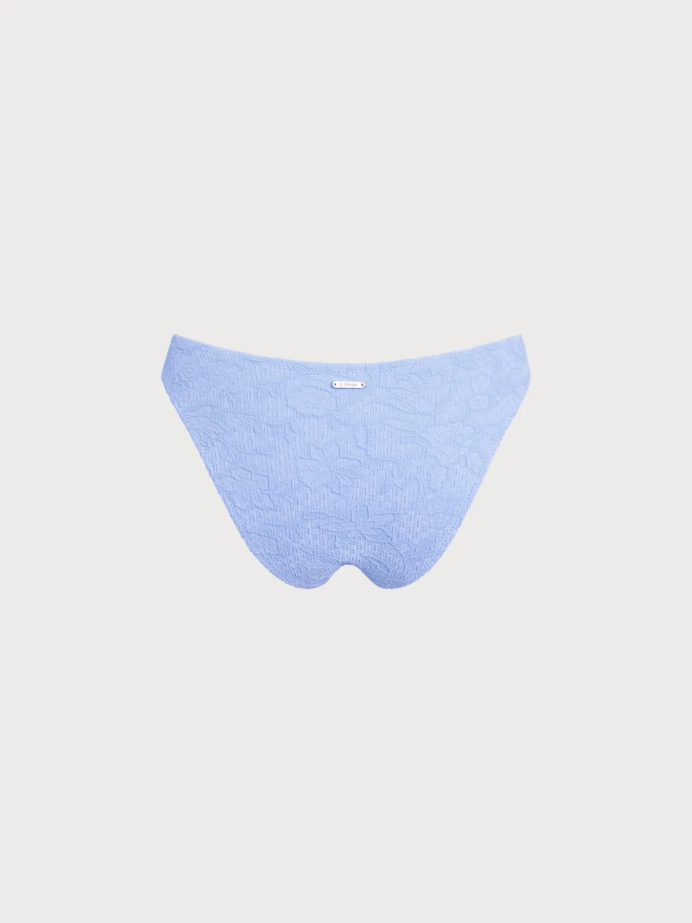 Light Blue Textured Bikini Bottom sold by BERLOOK product image thumbnail 2