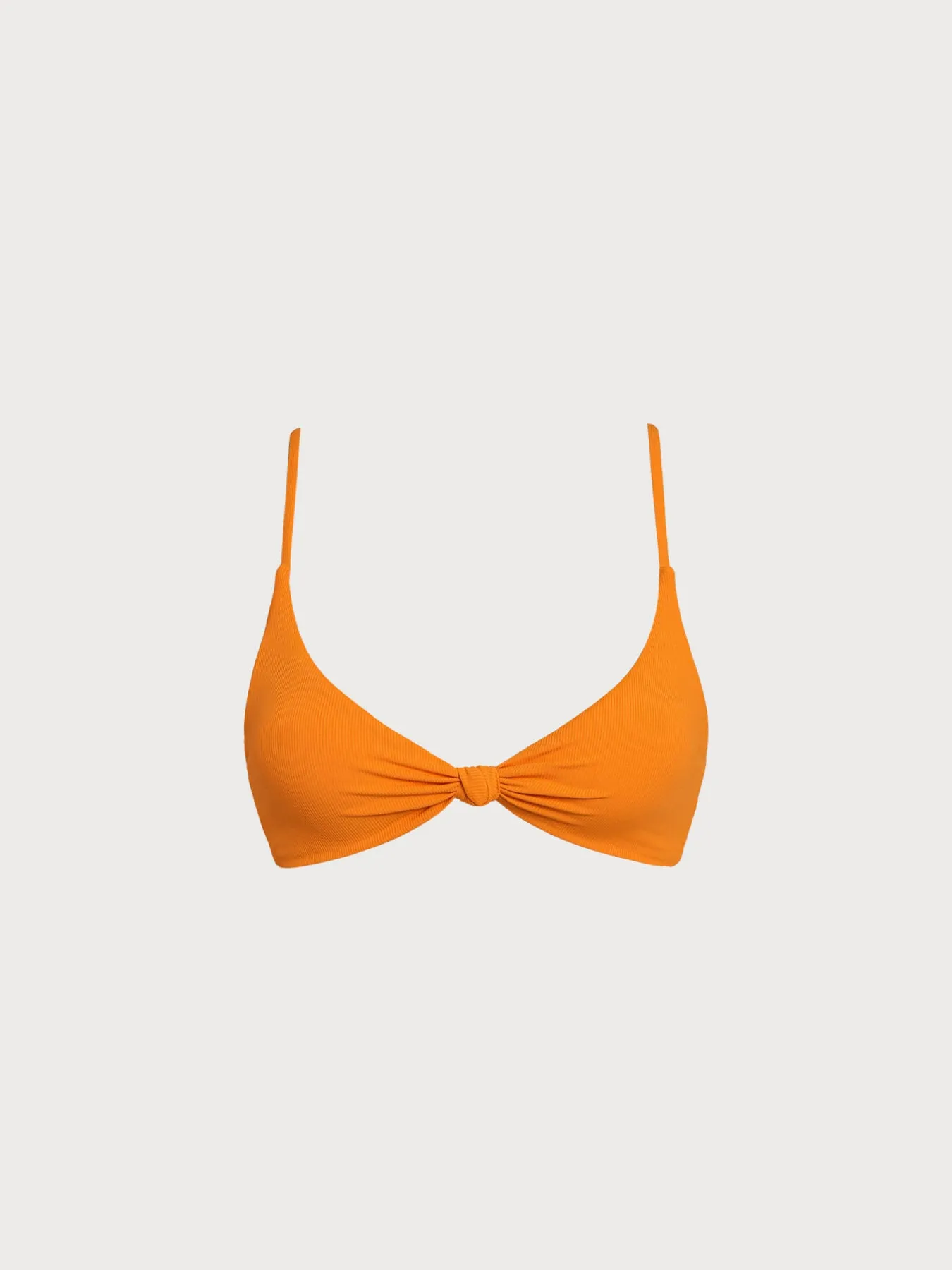 Orange Reversible X Cross Bikini Top sold by BERLOOK