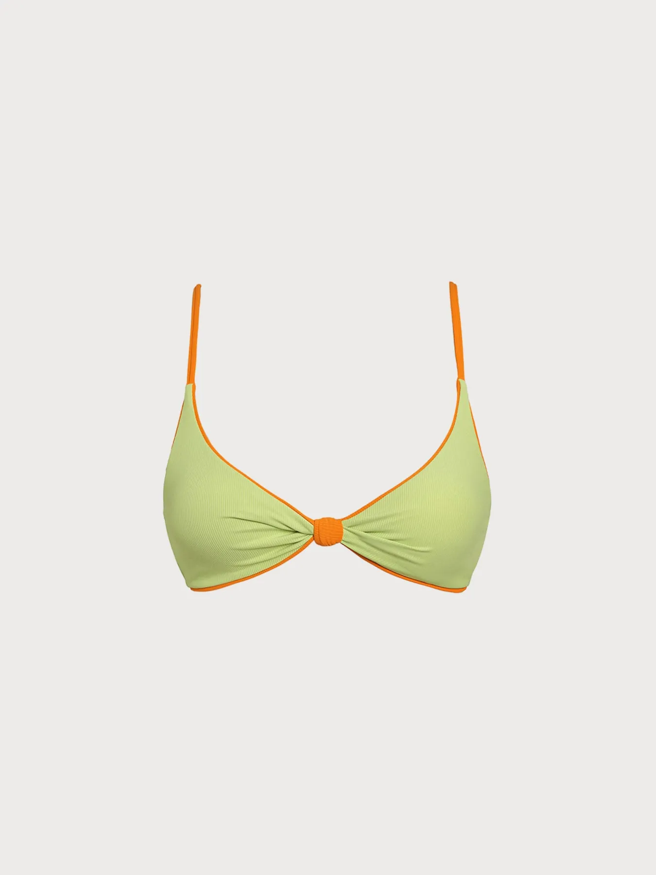 Orange Reversible X Cross Bikini Top sold by BERLOOK product image thumbnail 3
