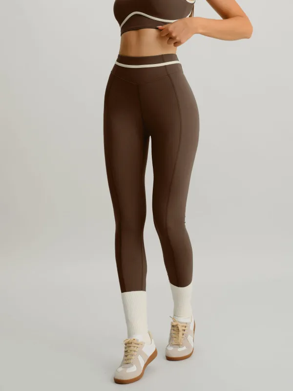 Coffee Line Leggings 26" sold by BERLOOK