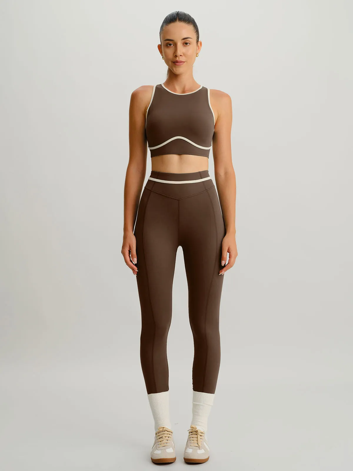 Coffee Line Leggings 26" sold by BERLOOK product image thumbnail 5