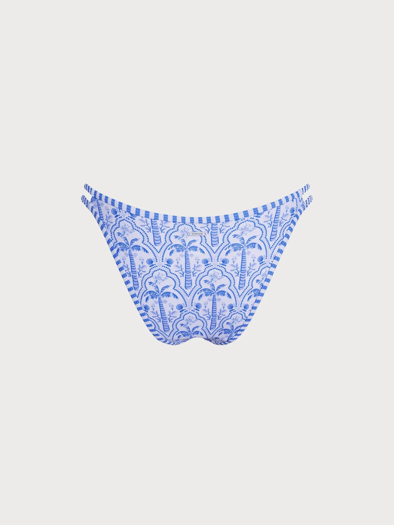 Blue Print Cutout Bikini Bottom sold by BERLOOK product image thumbnail 5