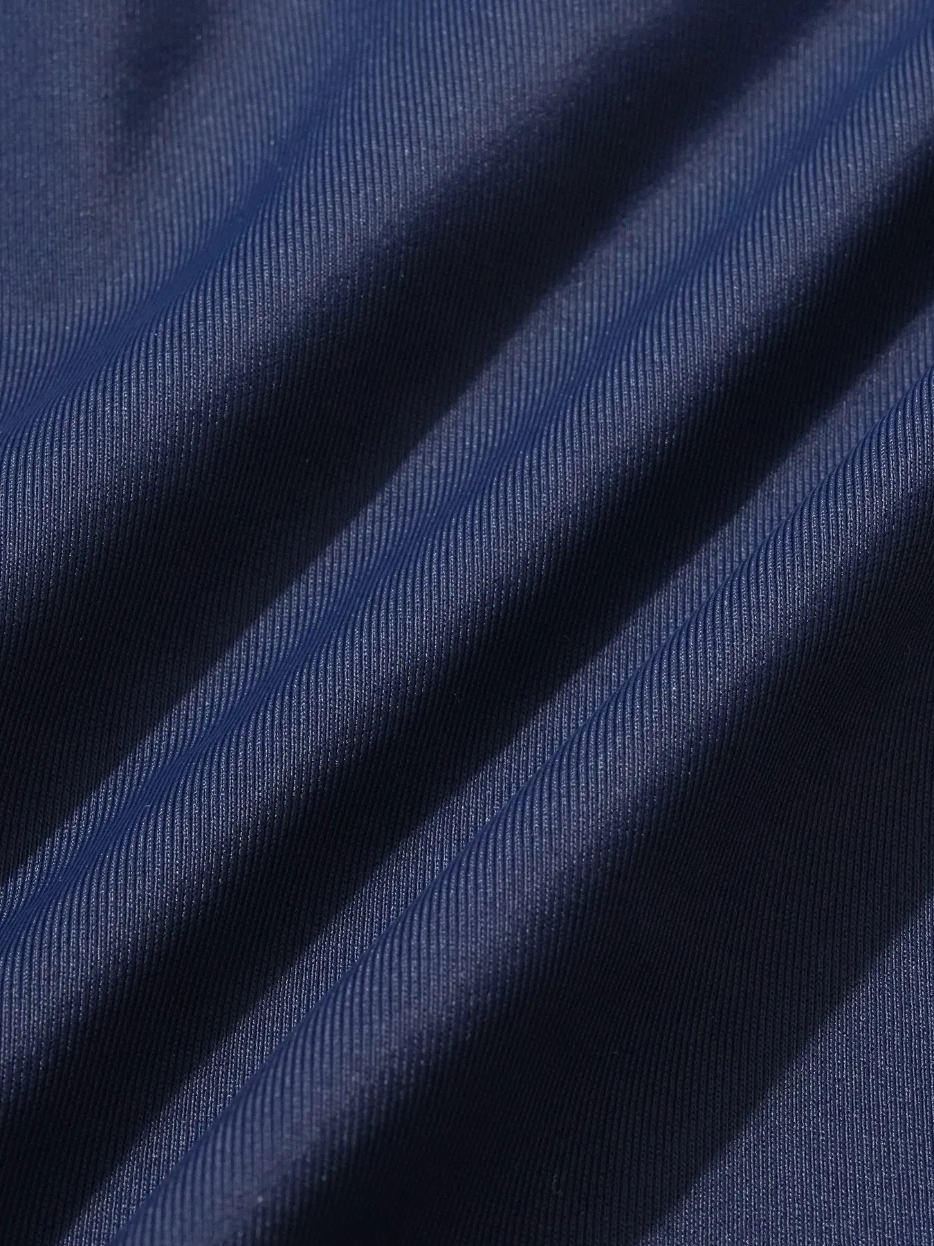 Navy Textured V Neck One-Piece Swimsuit sold by BERLOOK product image thumbnail 5