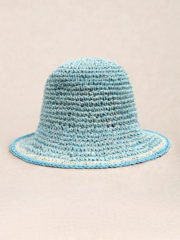 Sky Blue Knitted Hat sold by BERLOOK