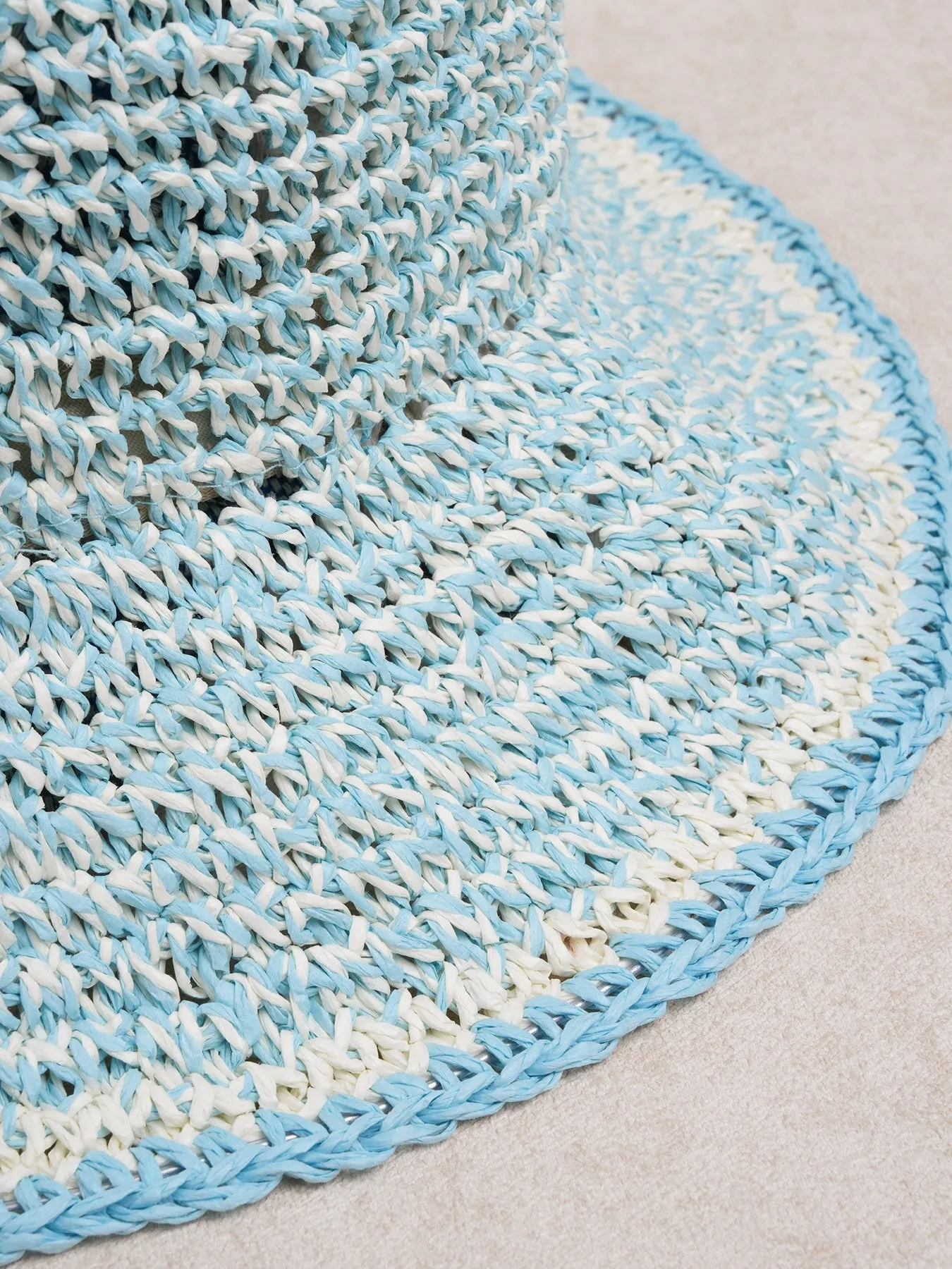 Sky Blue Knitted Hat sold by BERLOOK product image thumbnail 2