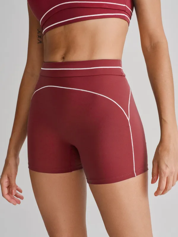 Red Line Workout Shorts made by BERLOOK