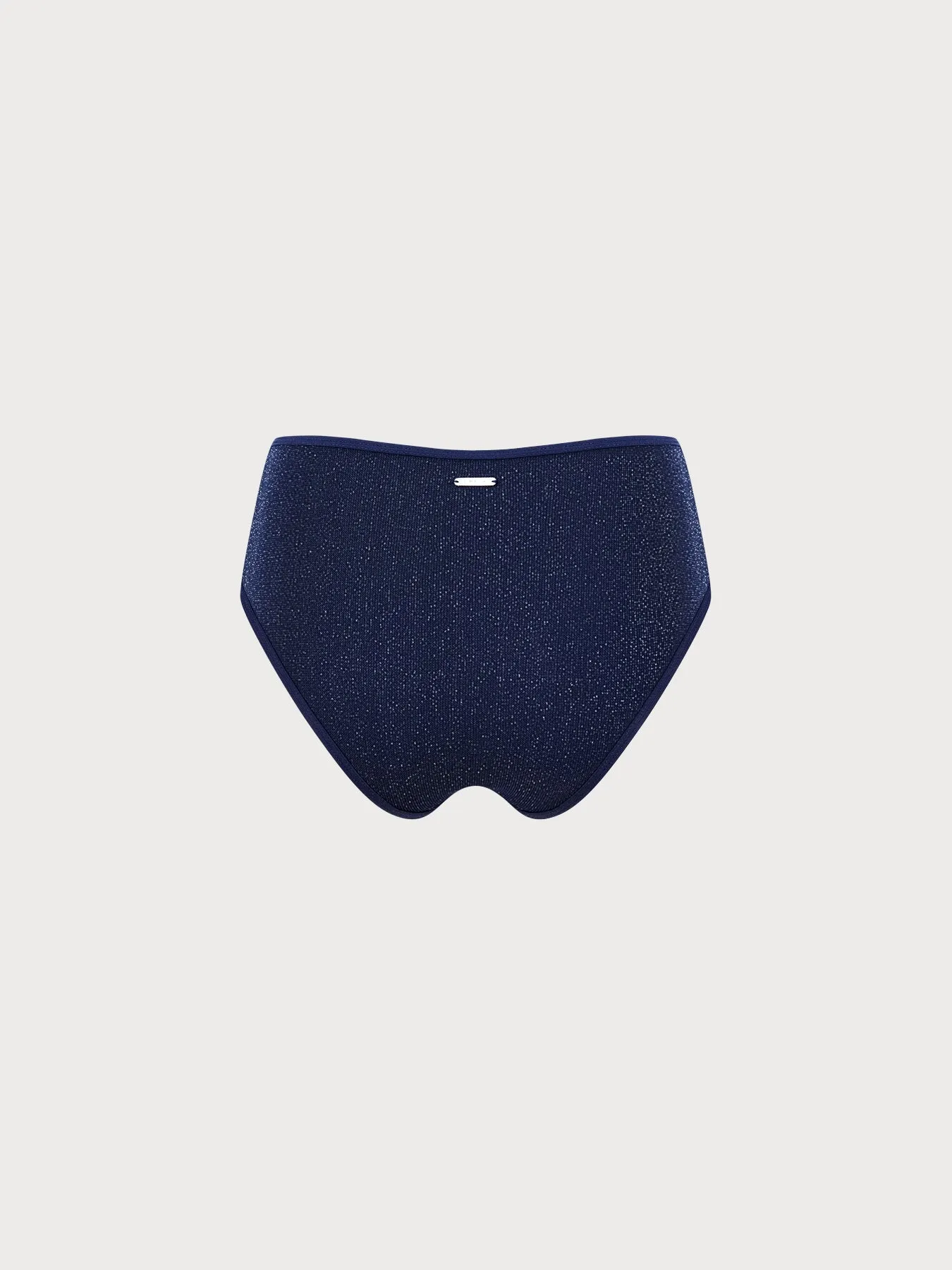 Blue Lurex High Waisted Surf bottom sold by BERLOOK product image thumbnail 2