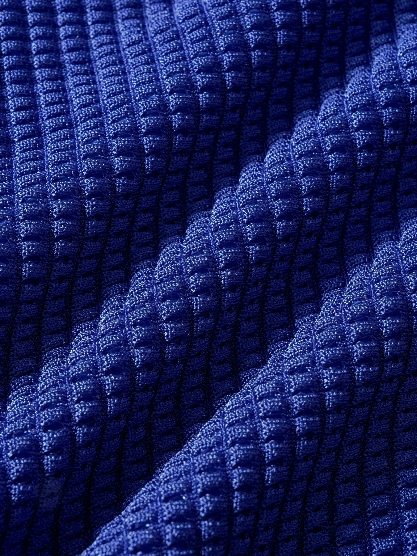 Blue Textured V Cut Plus Size Bikini Bottom sold by BERLOOK product image thumbnail 4