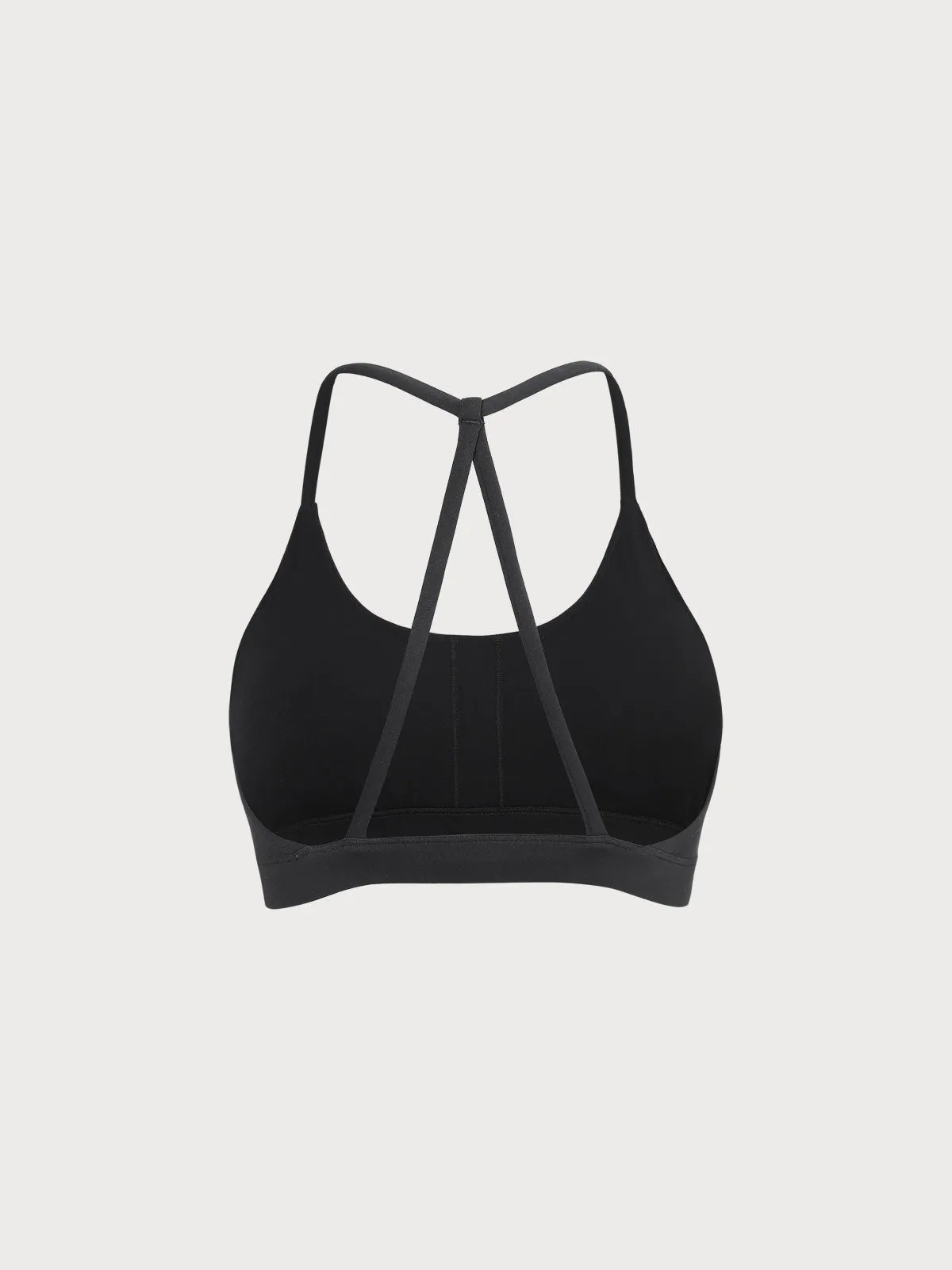 Black Backless Sports Bra sold by BERLOOK product image thumbnail 5
