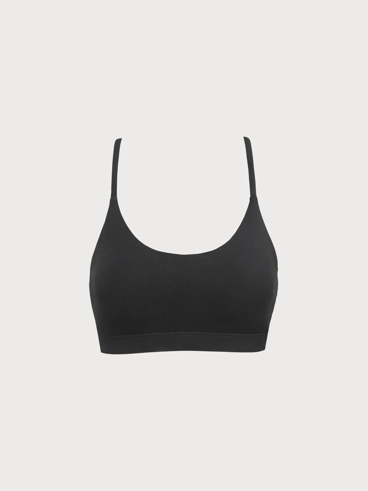 Black Backless Sports Bra sold by BERLOOK product image thumbnail 4