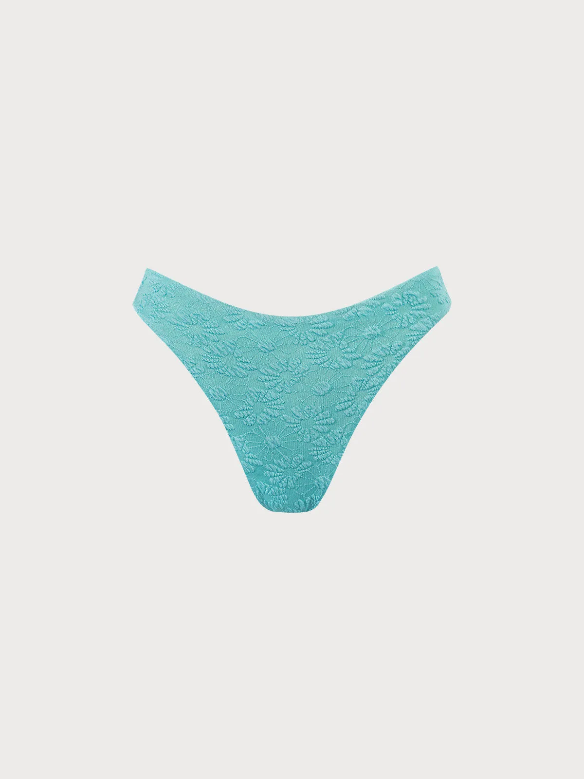 Floral Textured Bikini Bottom sold by BERLOOK product image thumbnail 4