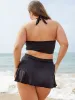 Floral Cutout Plus Size Cover-Up Skirt sold by BERLOOK