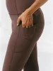 Coffee Side Pocket Leggings 24" sold by BERLOOK