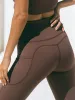 Coffee Side Pocket Leggings 24" sold by BERLOOK