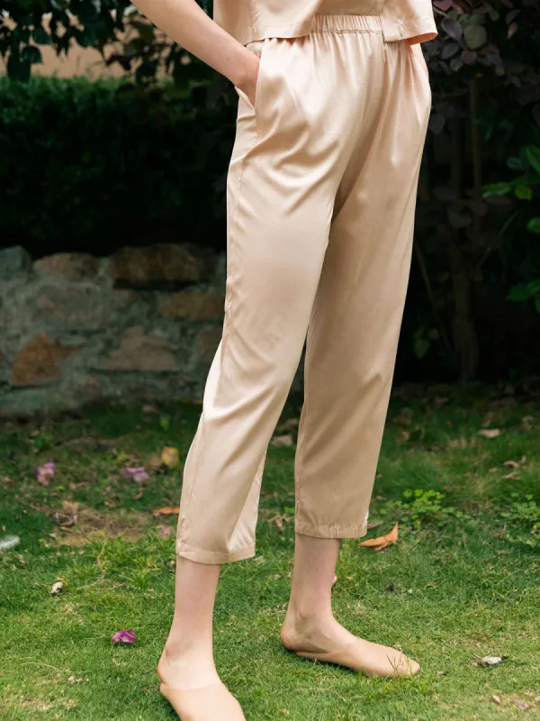 Solid Color Pocket Straight Pants sold by BERLOOK