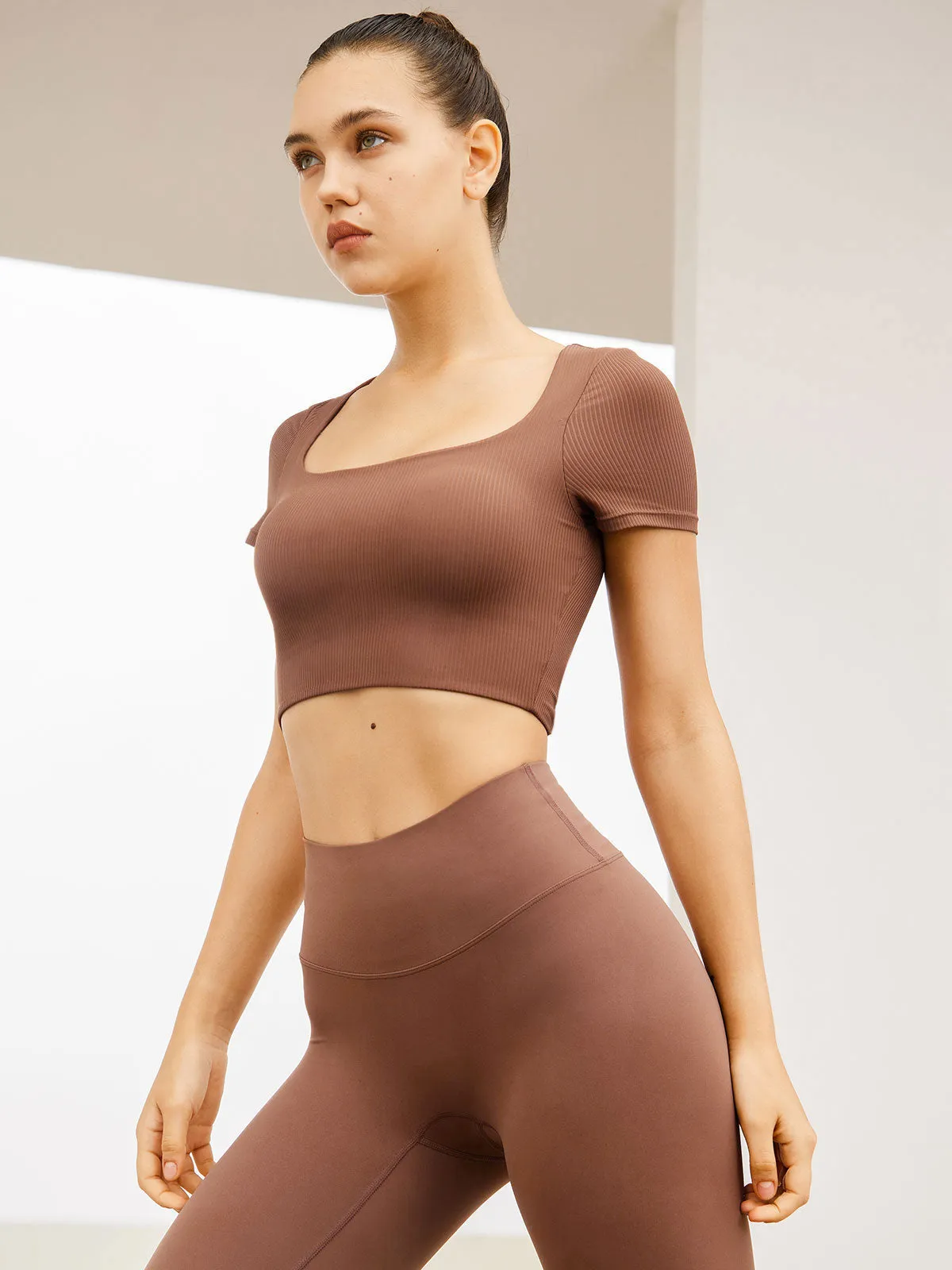 Cross Back Short Sleeve Top sold by BERLOOK product image thumbnail 4