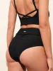Black Ruched Bikini Bottom sold by BERLOOK