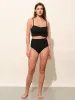 Black Ruched Bikini Bottom sold by BERLOOK