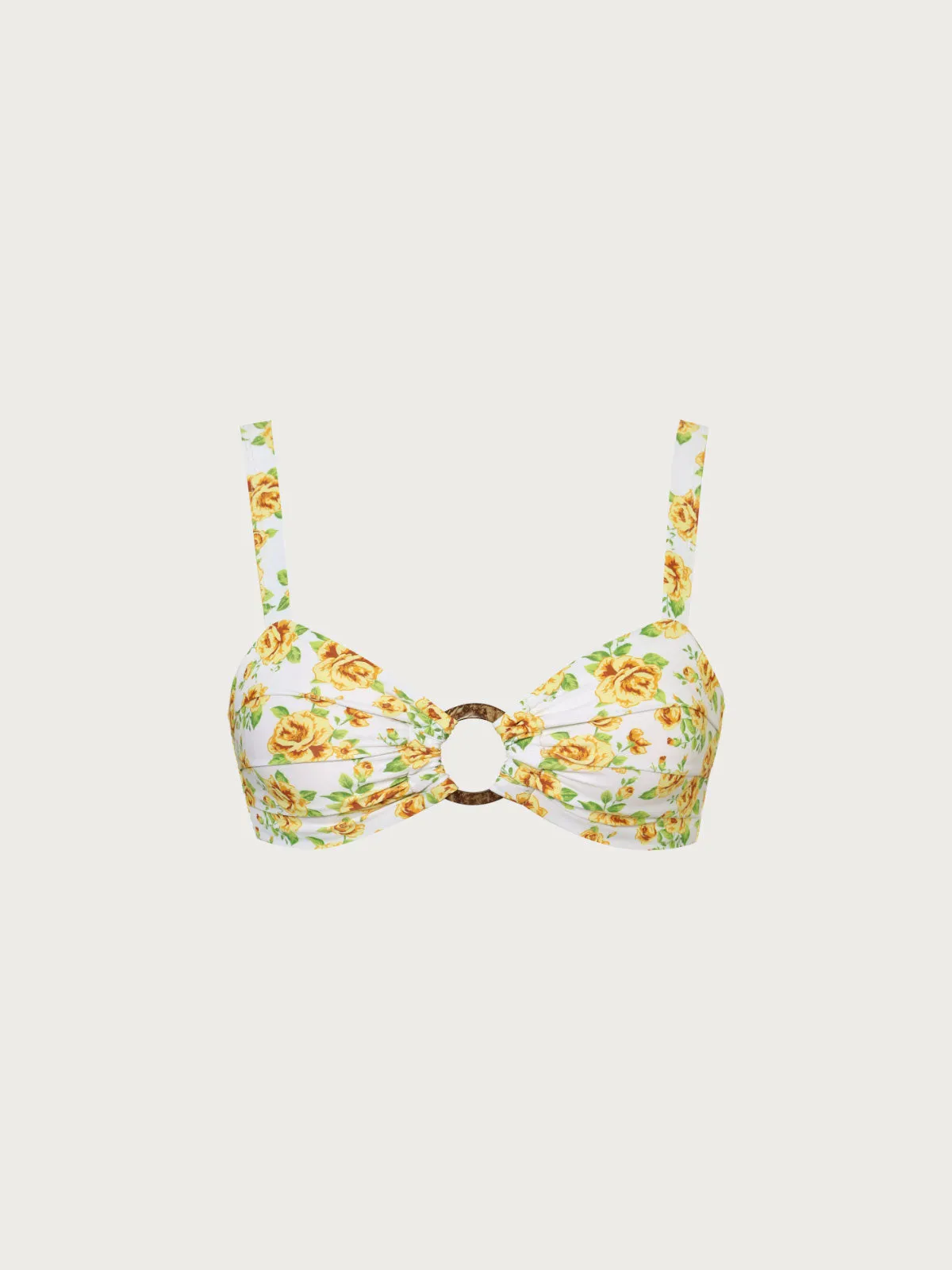 Ruched Cutout Floral Bikini Top sold by BERLOOK product image thumbnail 5