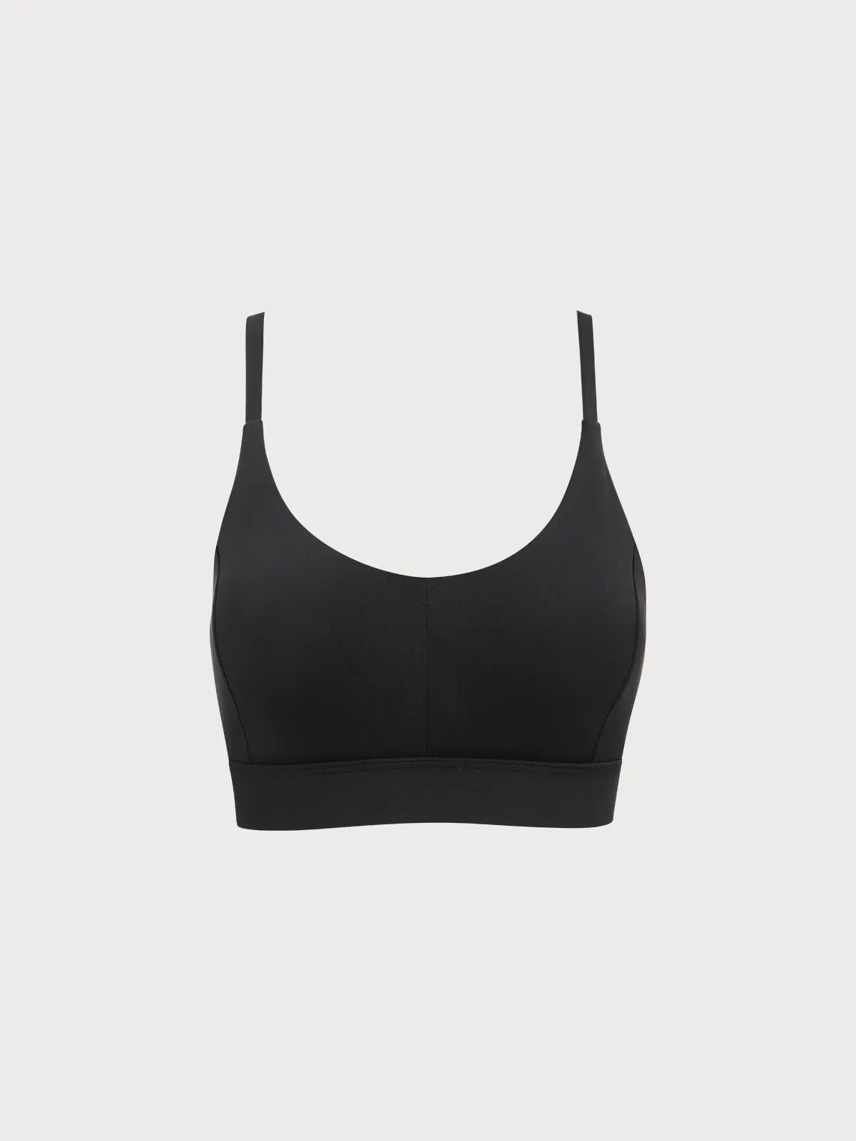 Black X Cross Sports Bra--Medium Support sold by BERLOOK product image thumbnail 5
