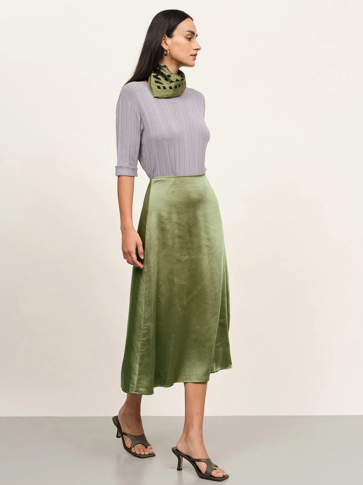 Ribbed Knit Tee sold by BERLOOK product image thumbnail 3