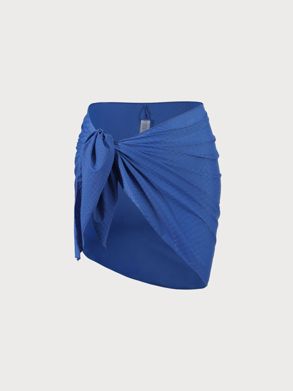 Solid Jacquard Cover-Up Skirt sold by BERLOOK product image thumbnail 5