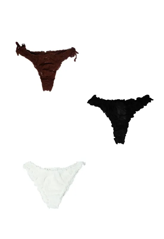 Three Panties Bundle made by FIND ME NOW