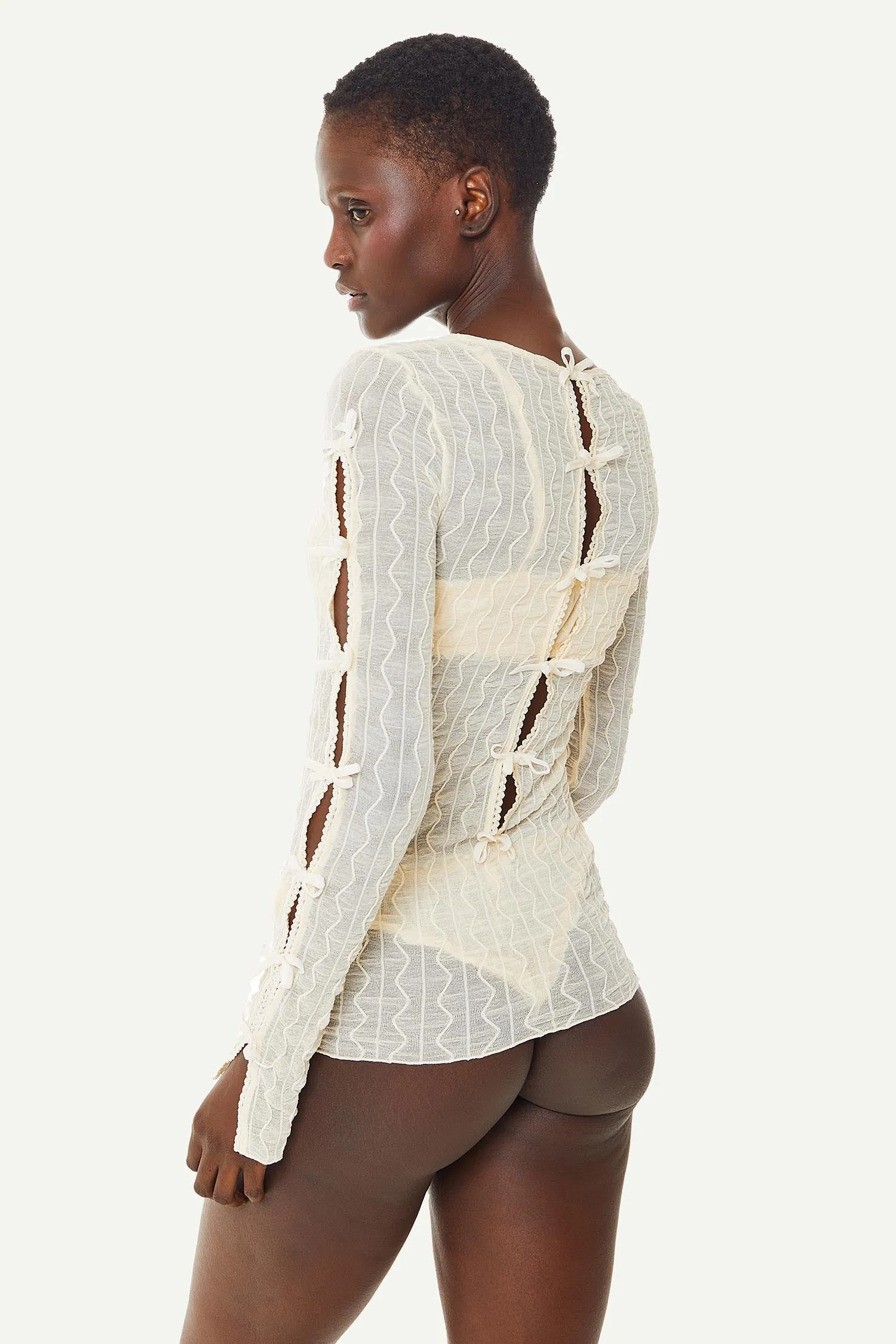 Ross Bow Long Sleeve Top sold by FIND ME NOW product image thumbnail 2