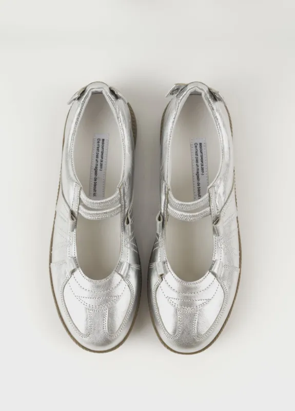 スニーカー BISCUITSHOP Classic German Army Ballet Shoes 4BUK206 Classic German Army Ballet Shoes (Pure White) : BISCUITSHOP