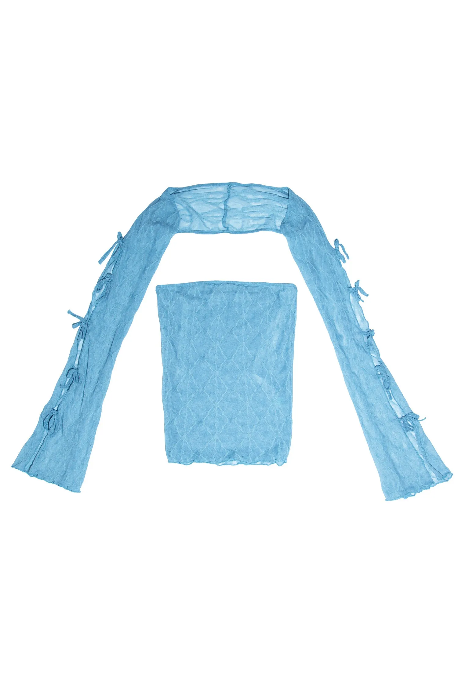 Mariposa Lace Bow Bolero Set sold by FIND ME NOW product image thumbnail 4