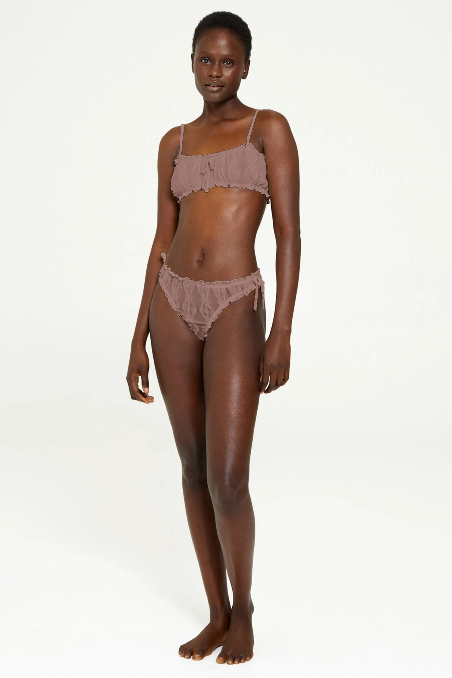 Mariposa Lace Bow Bralette sold by FIND ME NOW