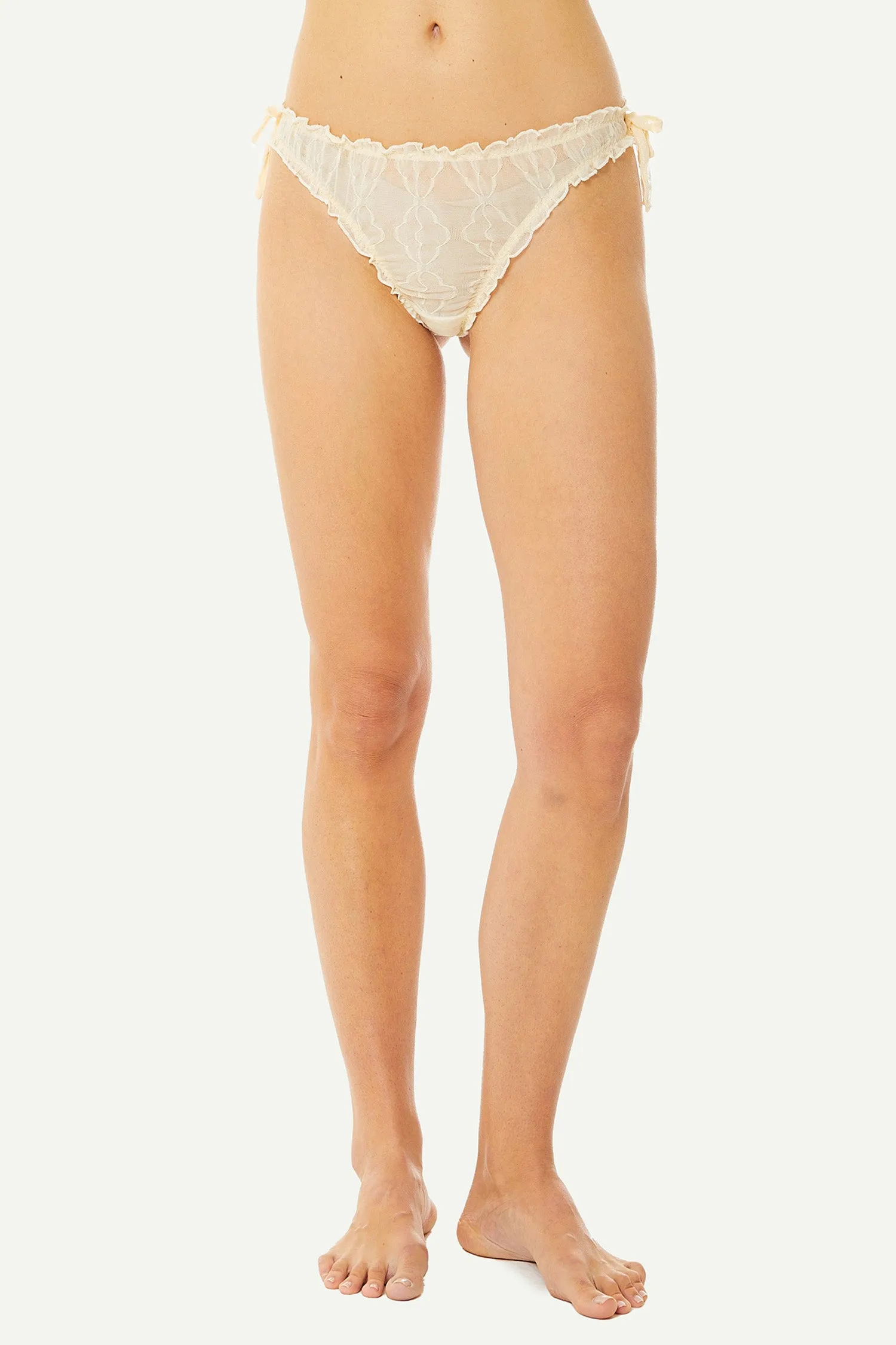 Mariposa Lace Bow Panty sold by FIND ME NOW