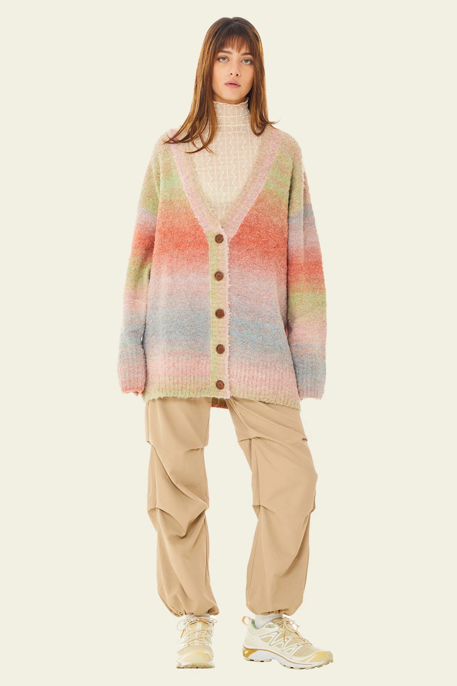 Dusty Oversized Cardigan ♻️ sold by FIND ME NOW product image thumbnail 2